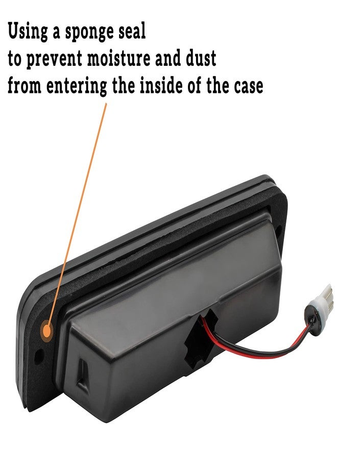 KEWISAUTO مصباح الفرامل الثالث LED لسيارة جيب رانجلر TJ موديلات 97-06، مصباح توقف مركزي أسود مدخن عالي التركيب من Kewisauto لسيارة جيب رانجلر TJ موديلات 1997-2006 (قطعة واحدة، 55055280AB، 04864833، 55055279، 55055280) - Image 4